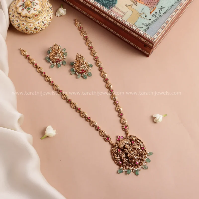 Rithanyaa Antique Lakshmi Haaram HA299