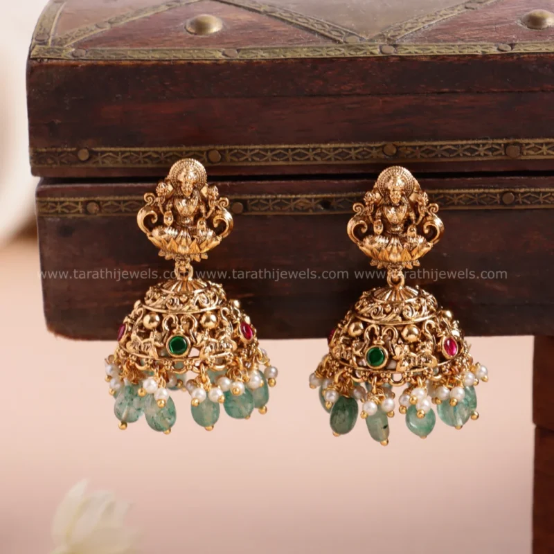 Praneetha Antique Lakshmi Long Haaram HA294 - Image 2