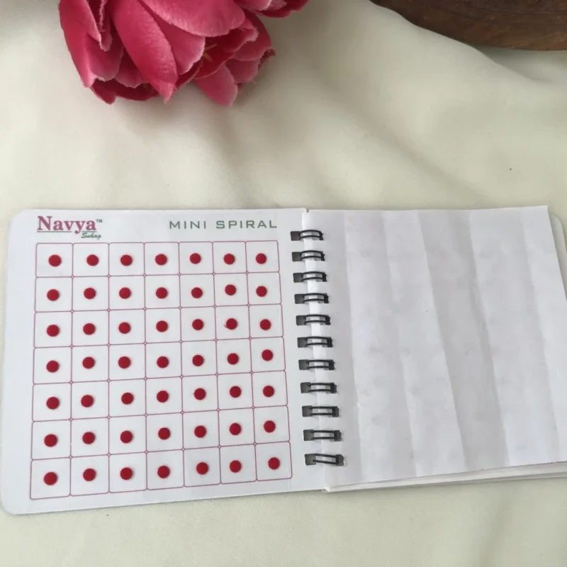 Navya Multi color Plain Bindi Book Size7 BB06