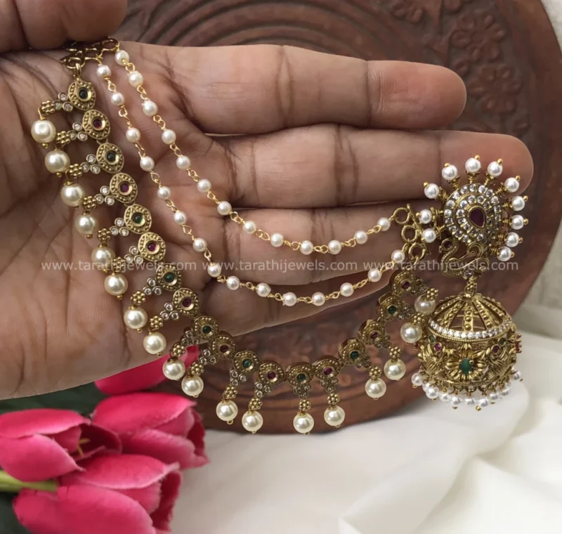 Bridal Jumka With Maatal BR38