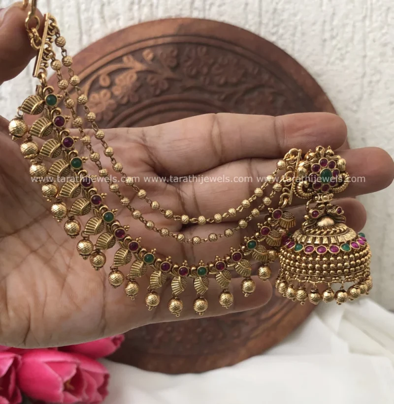 Bridal Jumka With Maatal BR36
