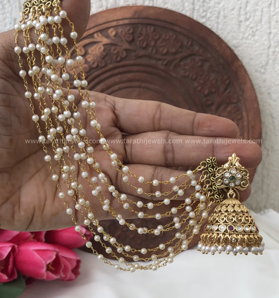 Bridal Jumka With Maatal BR41