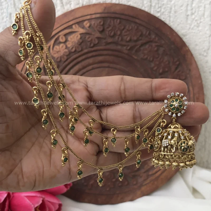 Bridal Jumka With Maatal BR40