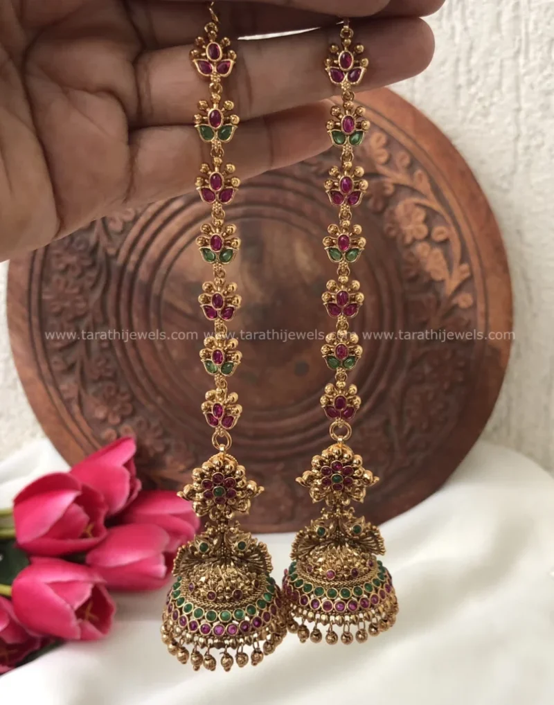 Bridal Jumka With Maatal BR43