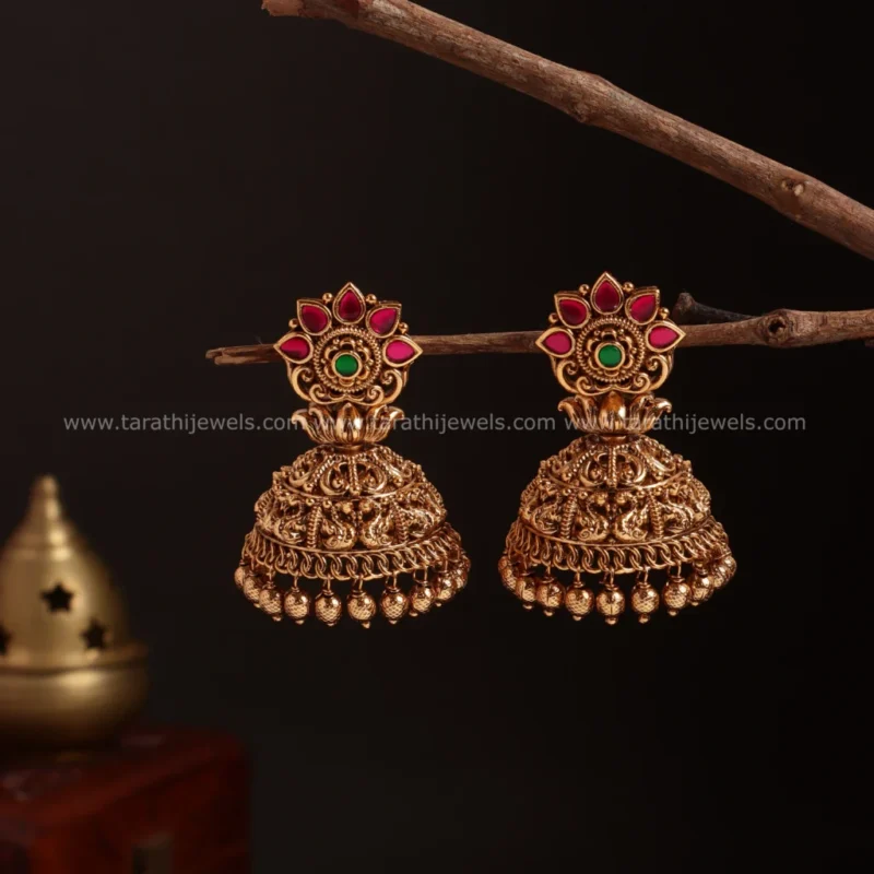 Dharani Floral Design Jumka EA539