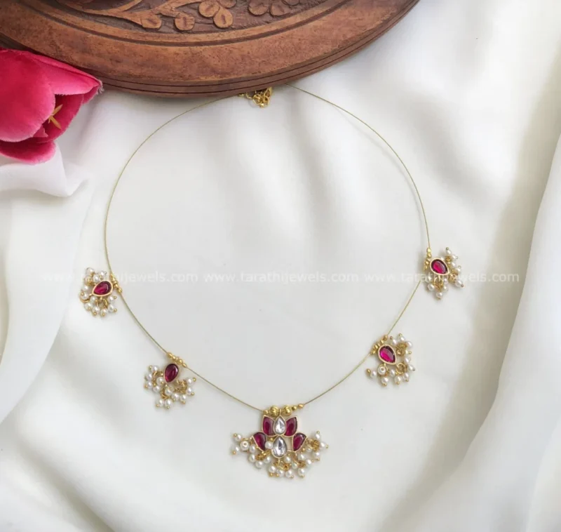 Dhanvi Invisible Necklace N718