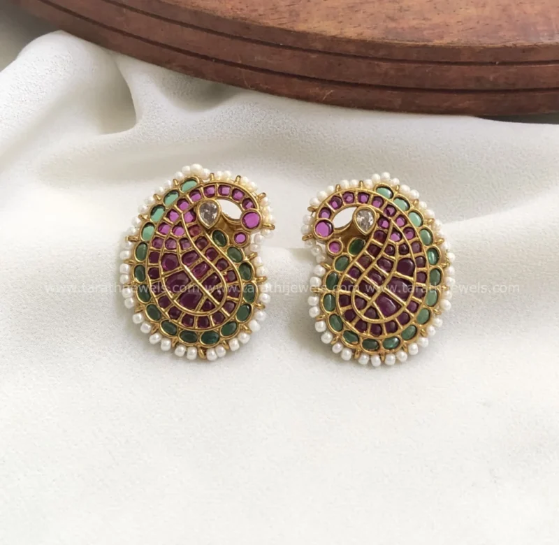Mayili Peacock Earrings EA538