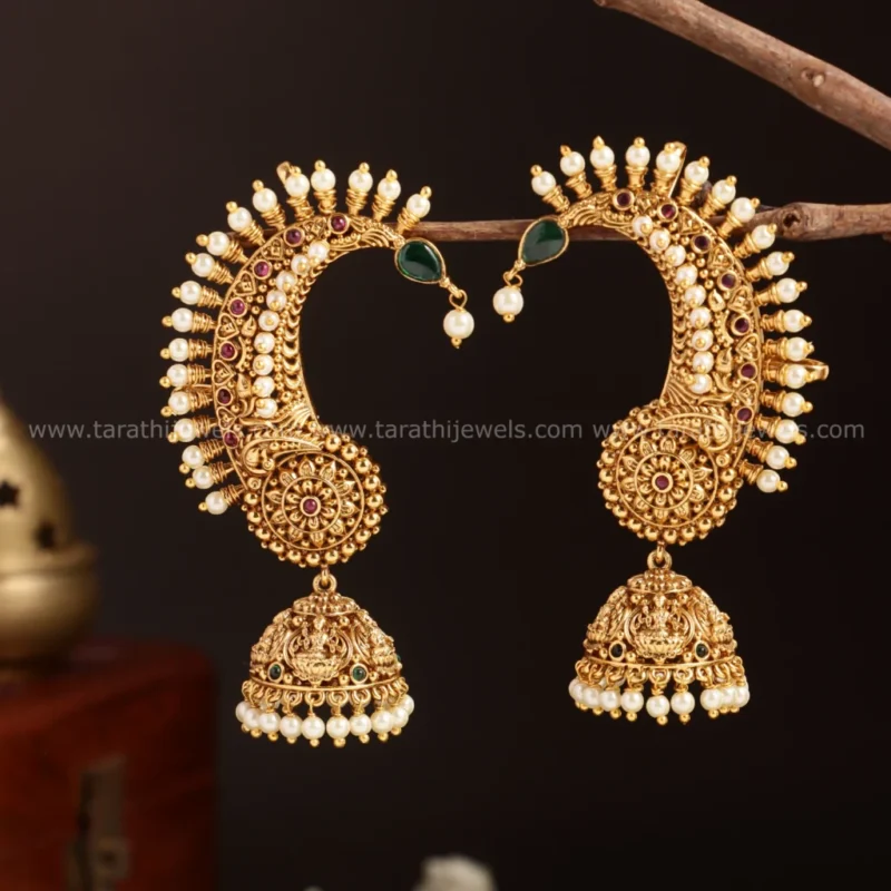 Peacock Kemp Earcuff Jumka EA551