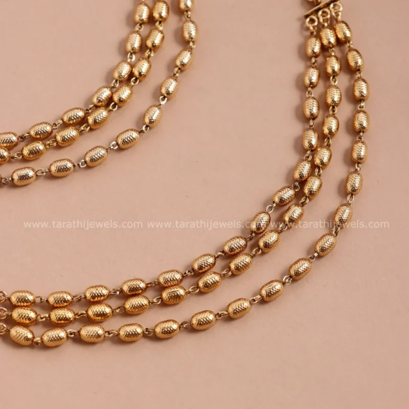 Traditional Three Layered Earring chain EA93 - Image 2