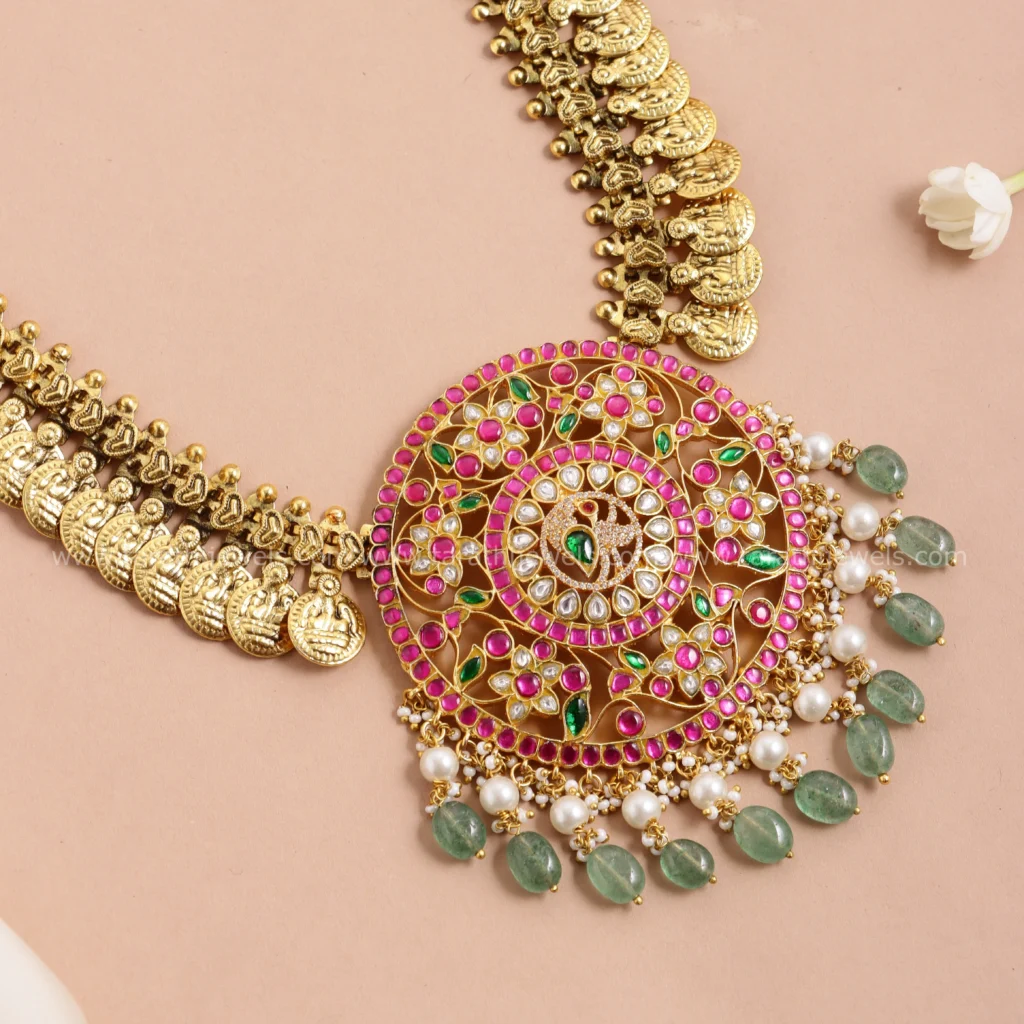 Kavi Jadau Long Haaram HA316 - Image 2