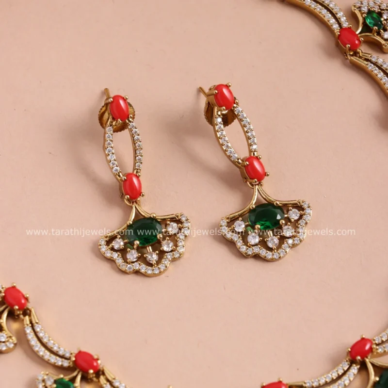Jothi coral Necklace N753 - Image 2