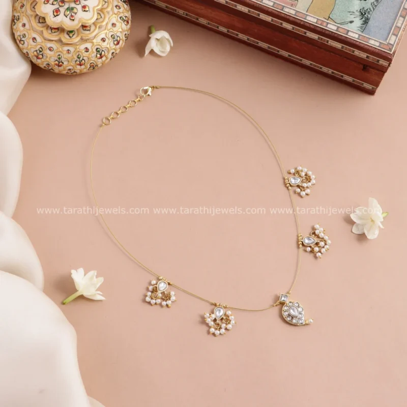 Mango design invisible Necklace N755
