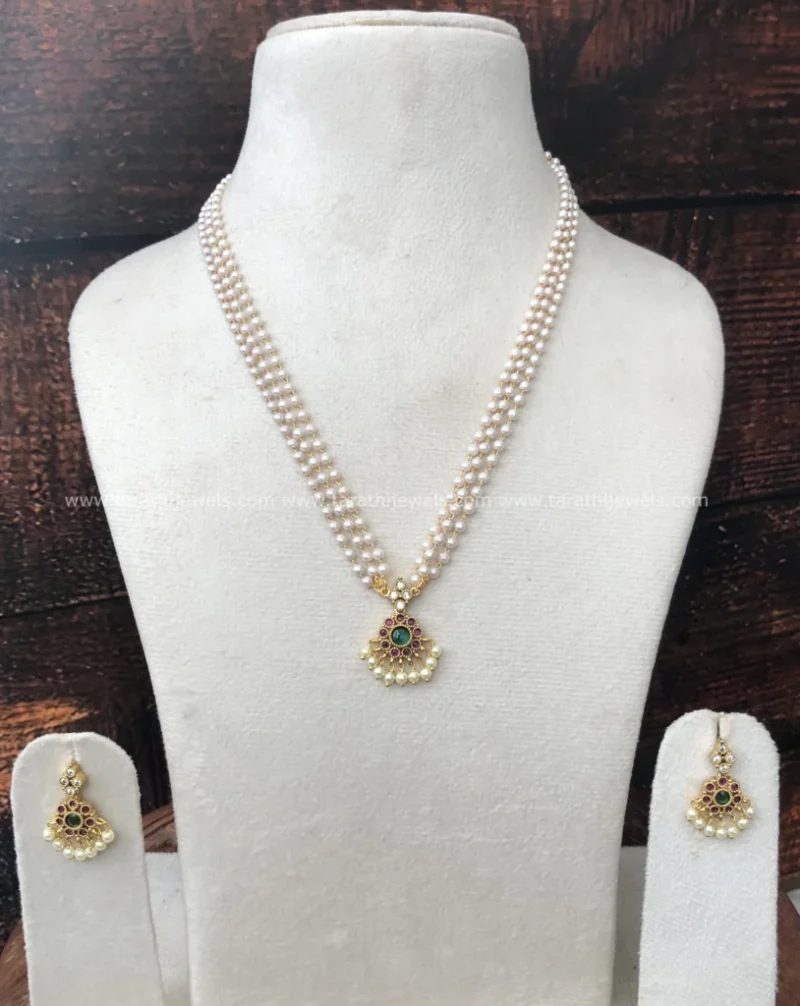 Saranya Pearl Chain N758