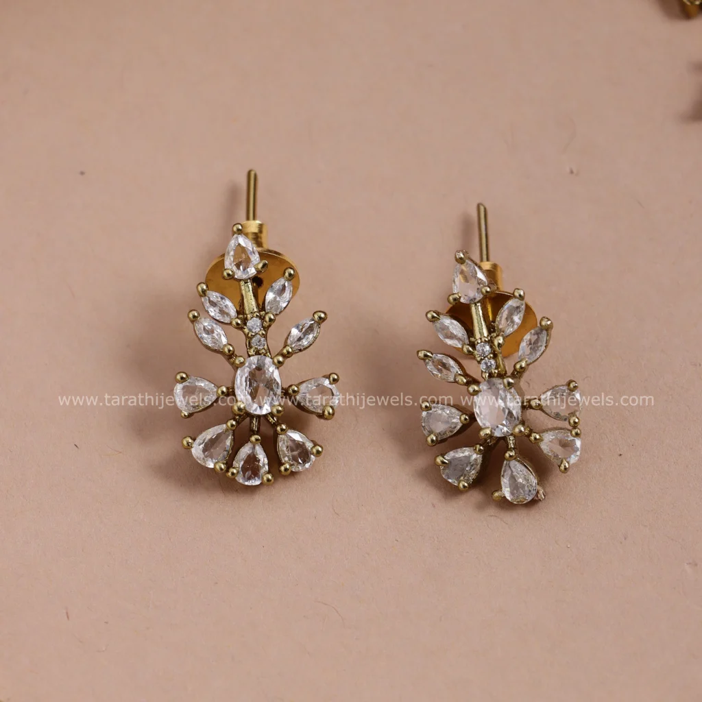 Elegant Ad flower Necklace N764 - Image 2