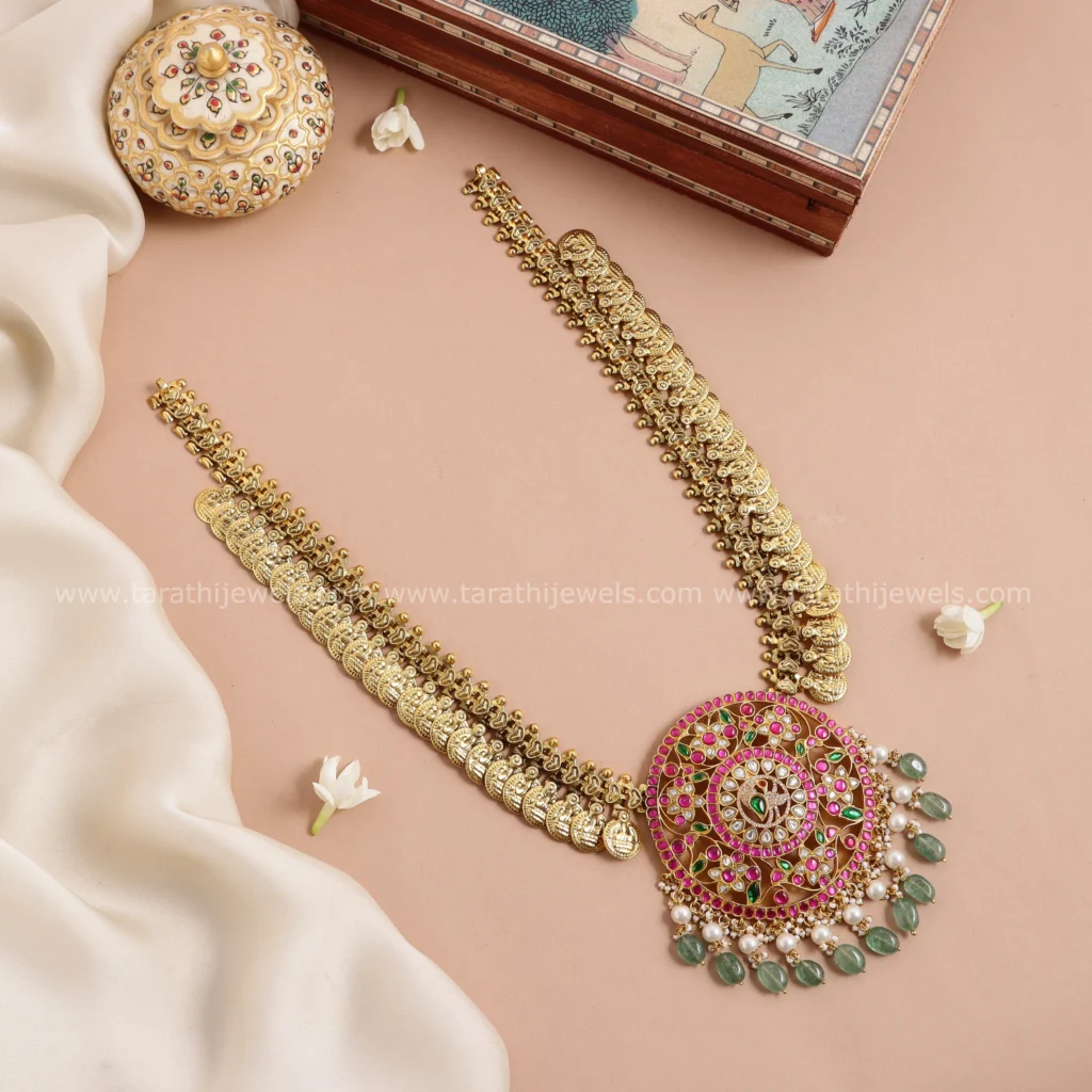 Kavi Jadau Long Haaram HA316