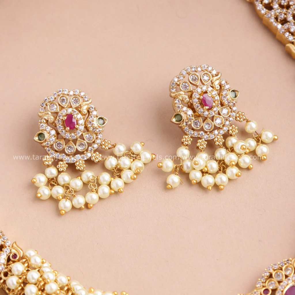 Shraya Pearl Choker Neckpiece CH369 - Image 2