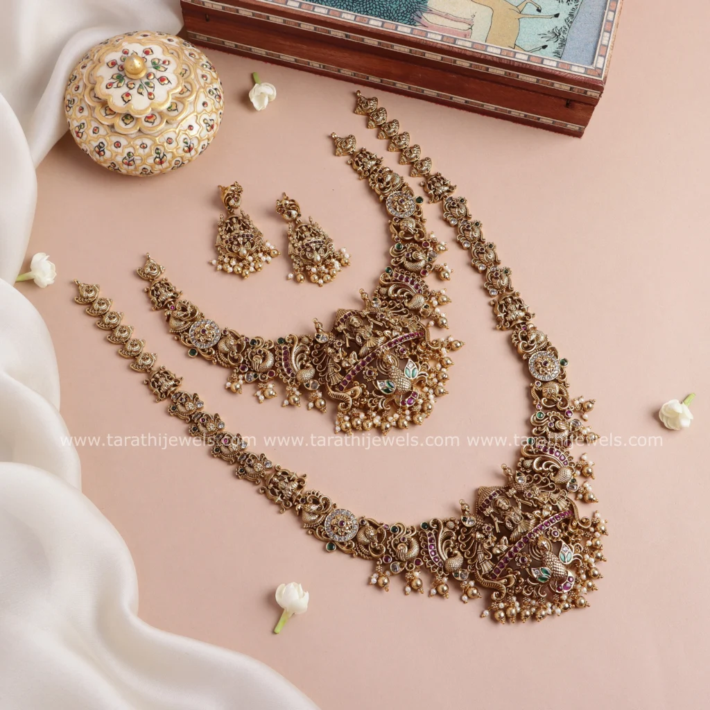 Bridal Necklace and haaram Combo BR51