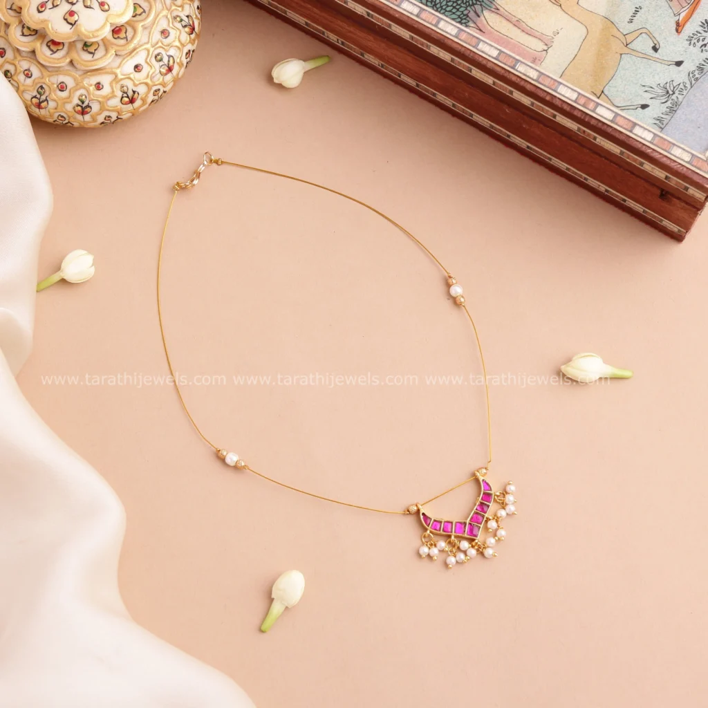 Jadau Invisible Neckpiece N776