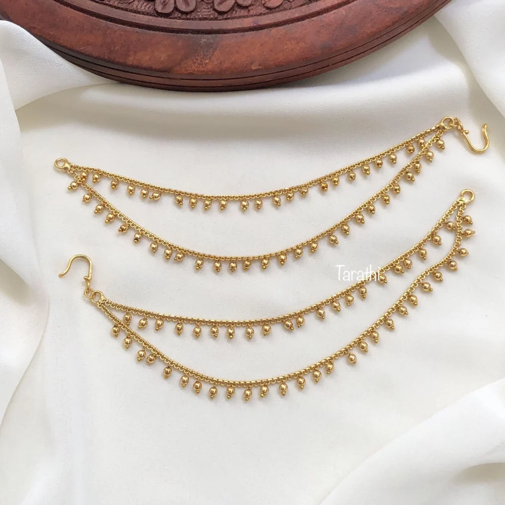 Gold Pearl Double Layered Maatal EC13