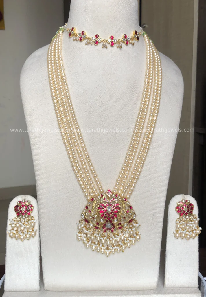 Amazing Pearl Haaram and Choker Combo BR53