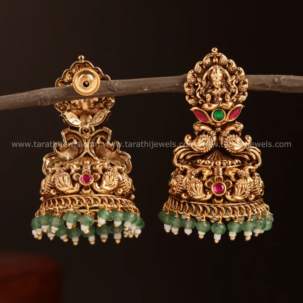 Amazing Kemp Lakshmi Jumka EA567 - Image 2