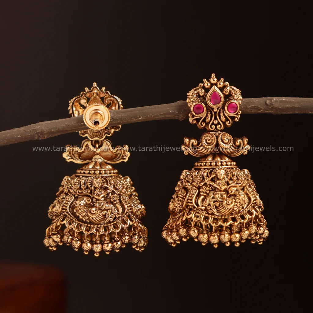 Antique Peacock Kemp Jumka EA568 - Image 2