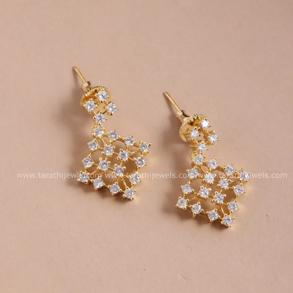 Diamond Look Alike Necklace N795 - Image 2