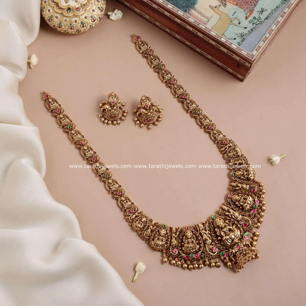 Antique Bridal Temple Combo BR55 - Image 3
