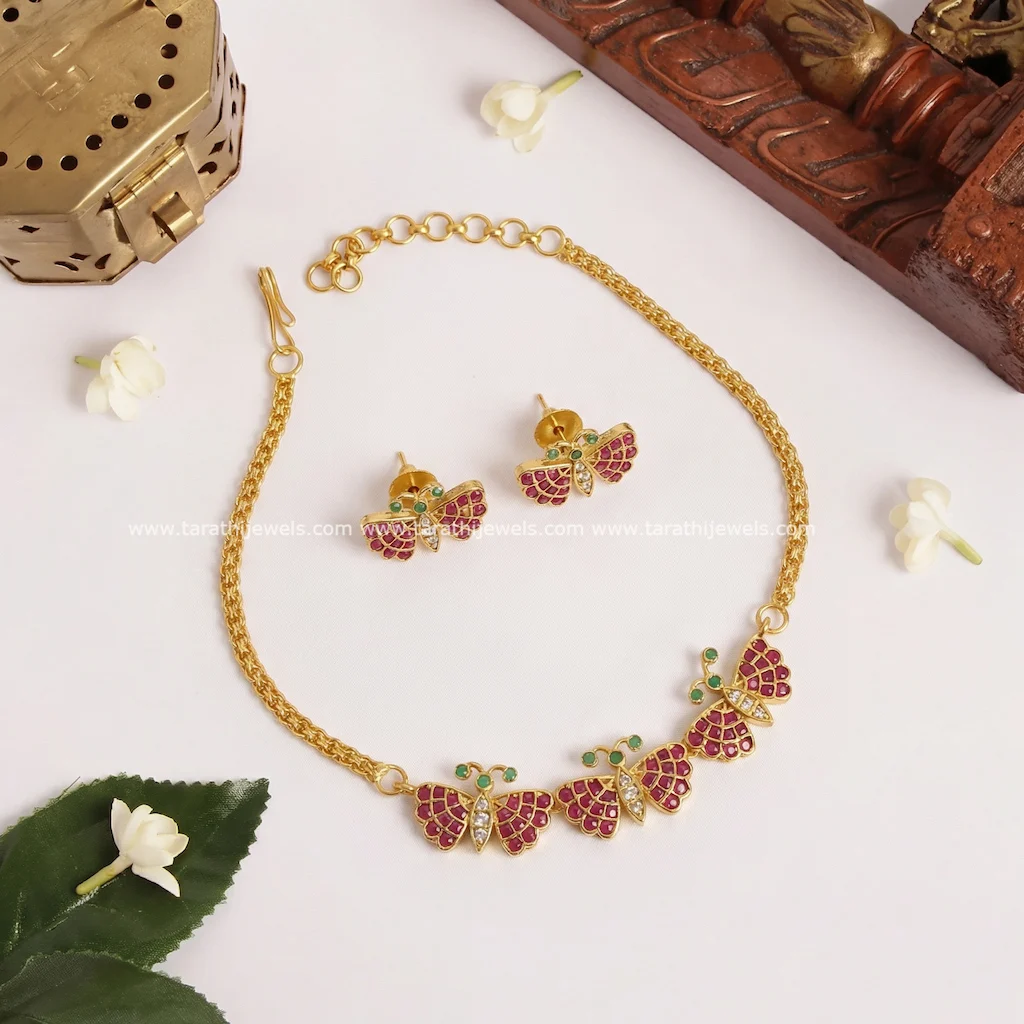 Kids Butterfly Choker CH382