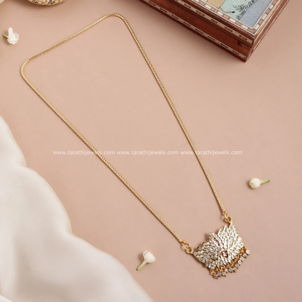 Traditional Long Lotus Chain HA352