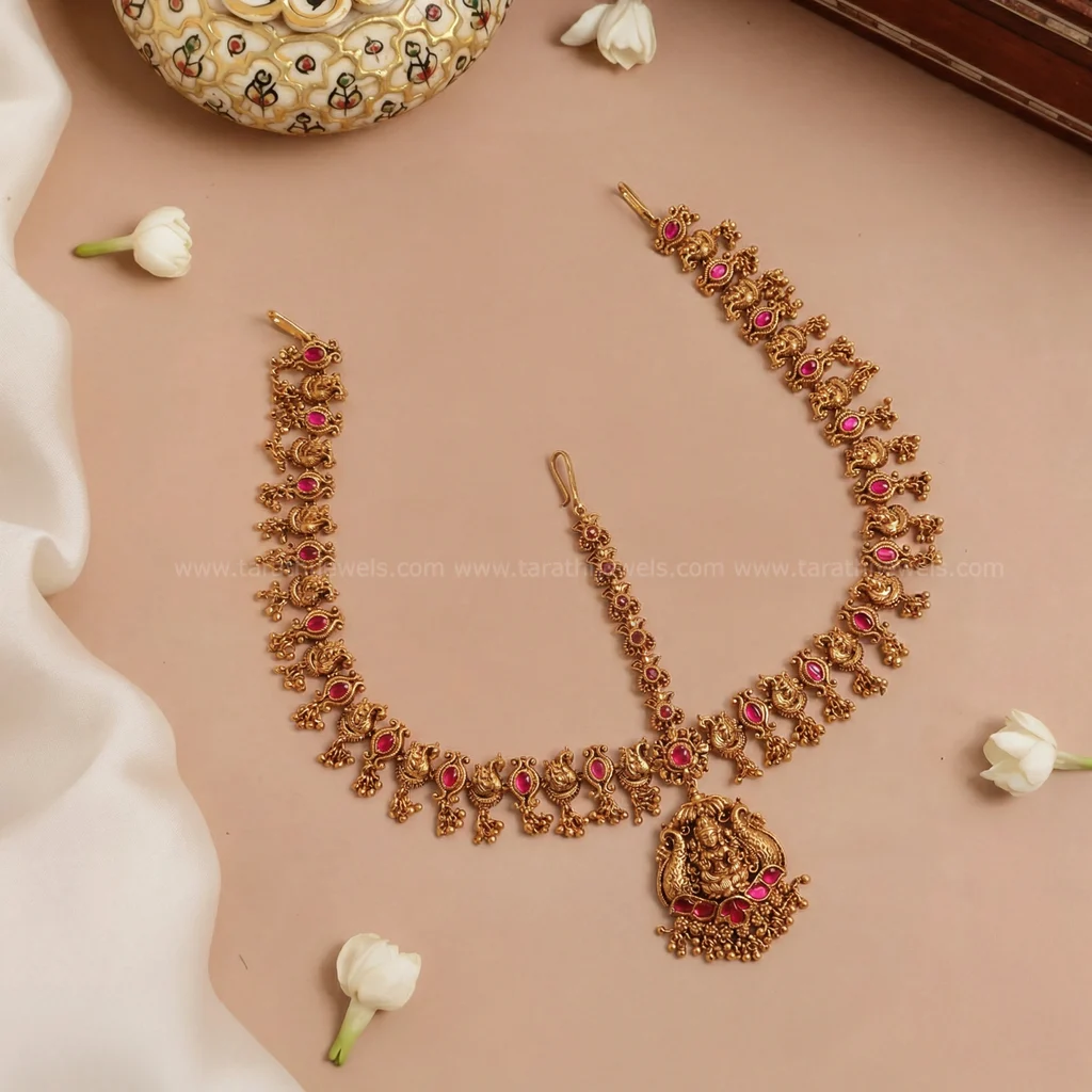 Premium Quality Lakshmi Design Jada Billa With Maatal H37