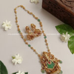 Tarathi Antique Lord Ganeesha Pendant Haaram HA365