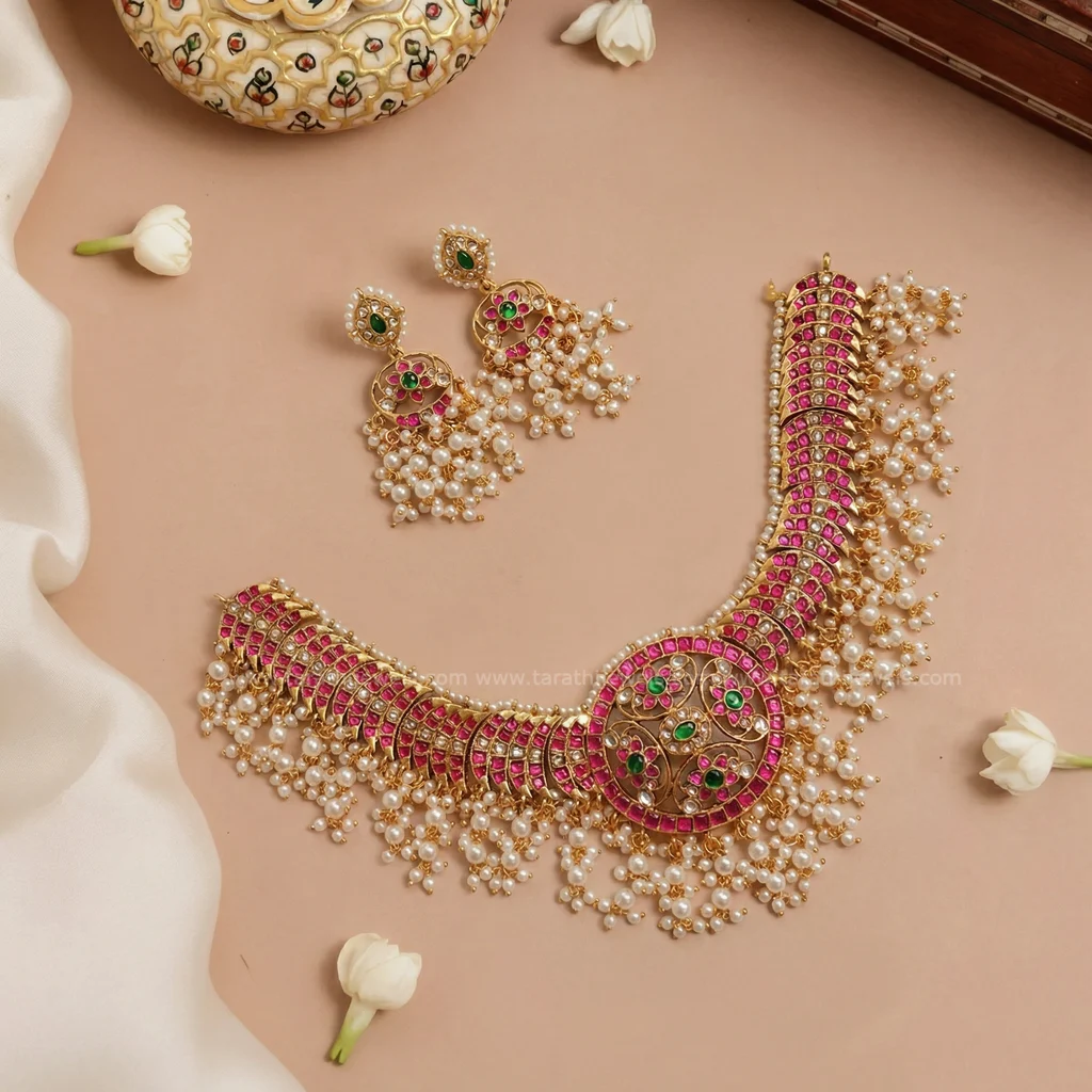 Tarathi Jadau Kundan Choker CH388