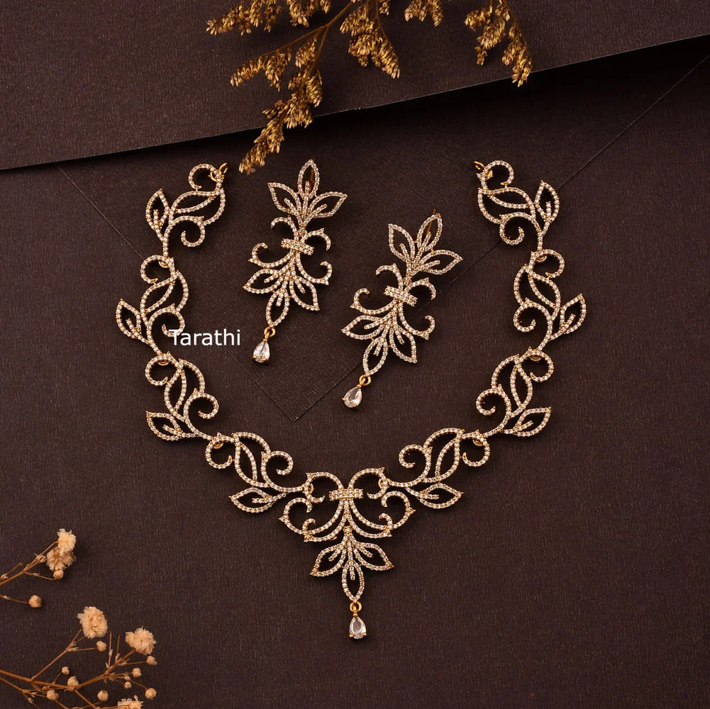Indo western Ad short Necklace N921