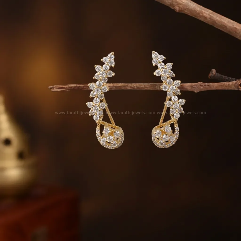 Diamond Look alike Earcuff EA646