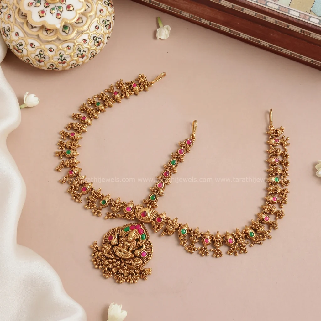 Premium Quality Lakshmi Design Jada Billa With Maatal H37