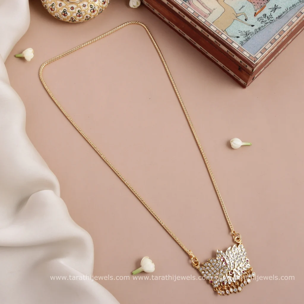 Traditional Long Lotus Chain HA394